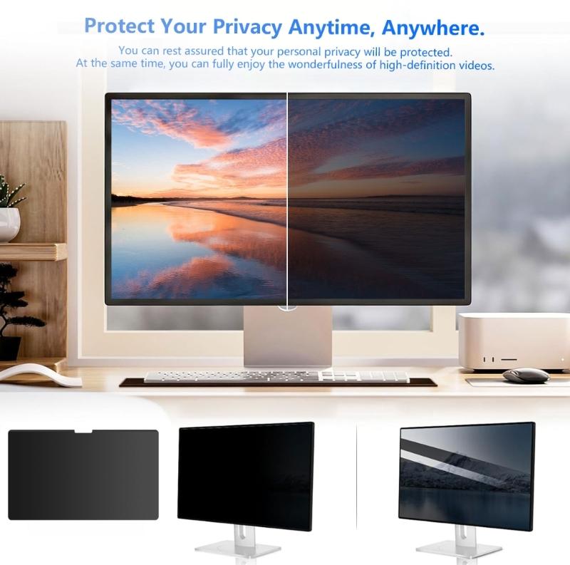 Detachable Screen Cover Magnetic Fit Scratch Resistant For Laptops