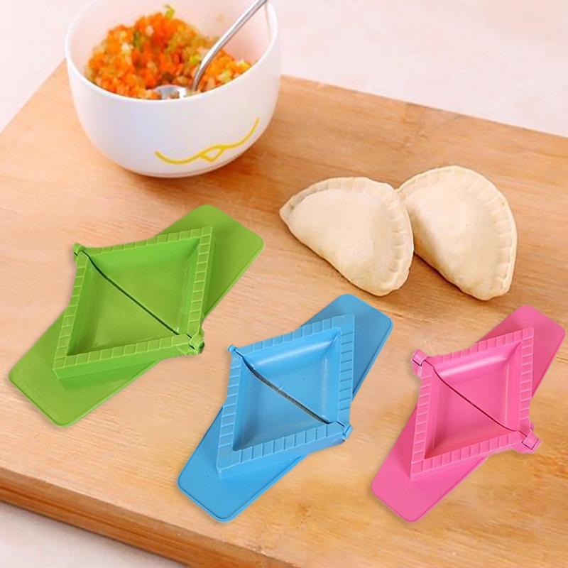 Dumpling Maker Empanada Maker Press - Jannity Triangle Dumpling Ravioli Maker Set Press Pierogi Mold Essential Kitchen Tools