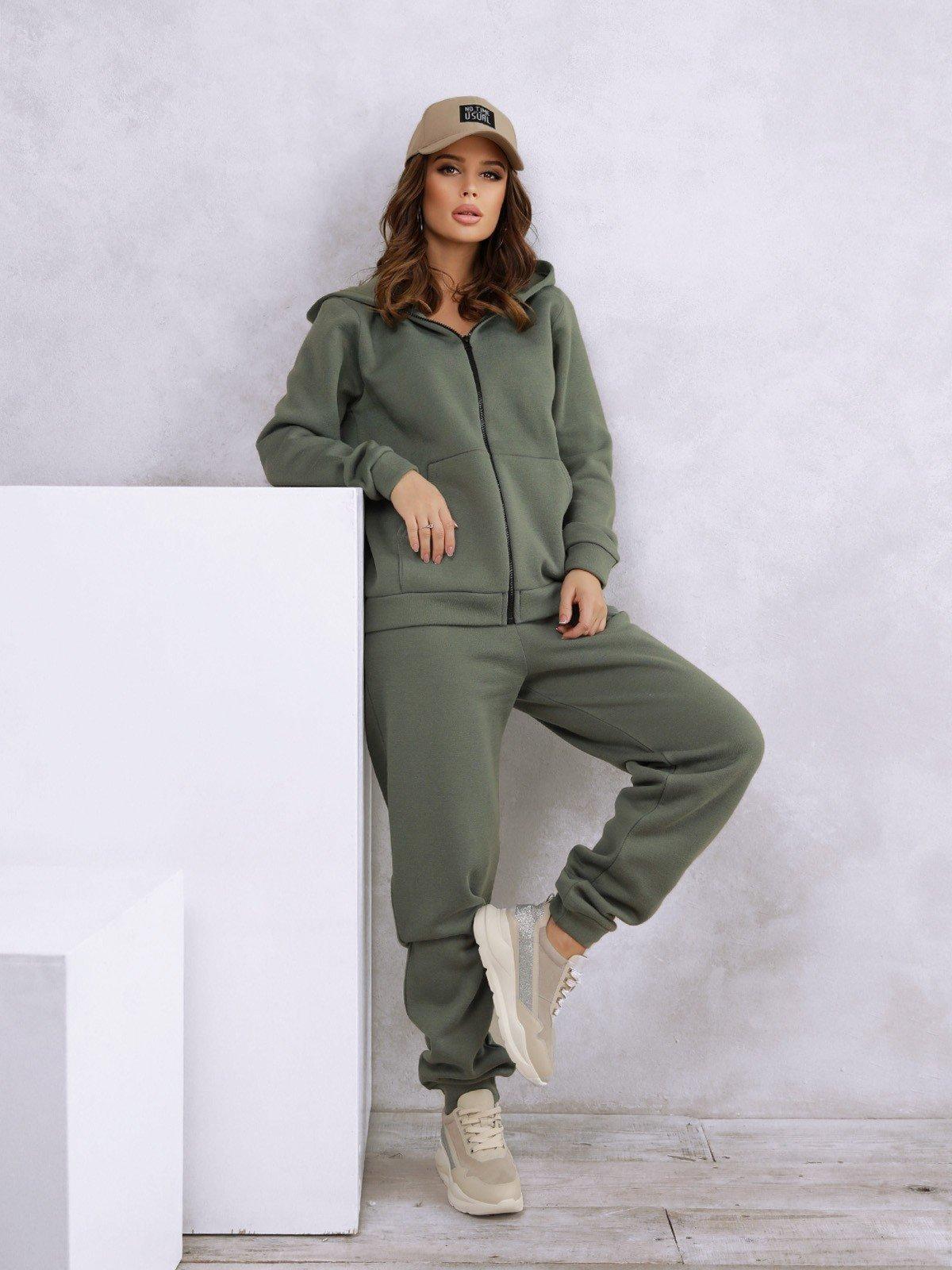 

Теплий костюм із батальної серії ISSA Plus 4XL м ятний