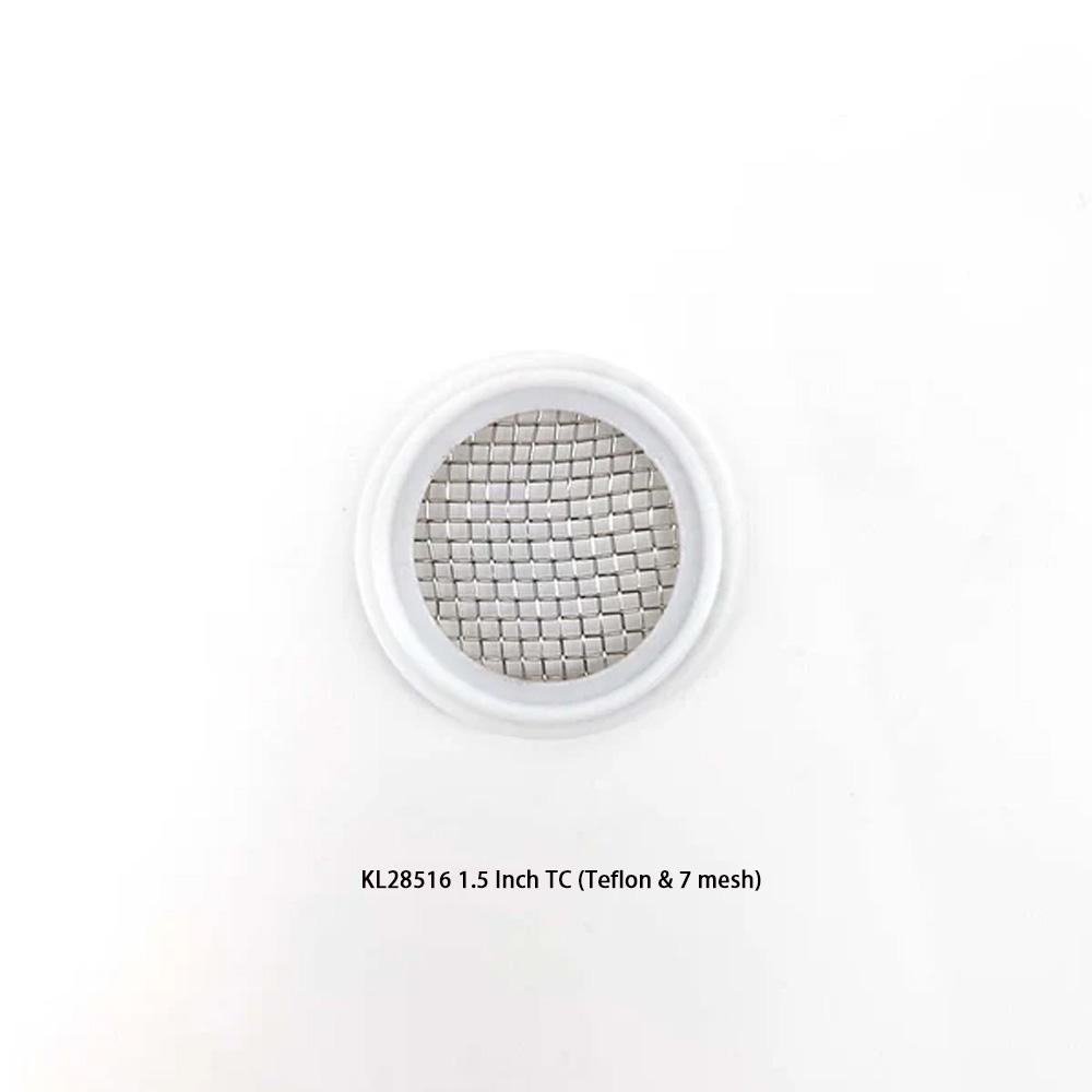 Kegland 1.5/2/3/4inch TC Stainless Mesh Screen 7/16 Mesh Filter Net Beer Accessories Home Brewing Barware