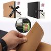 ZK20 80 Schwarze Seiten Erinnerungsbücher DIY Bastel Fotoalben Scrapbook Einband Kraft Album für Hochzeitsjubiläumsgeschenke Erinnerungsbücher