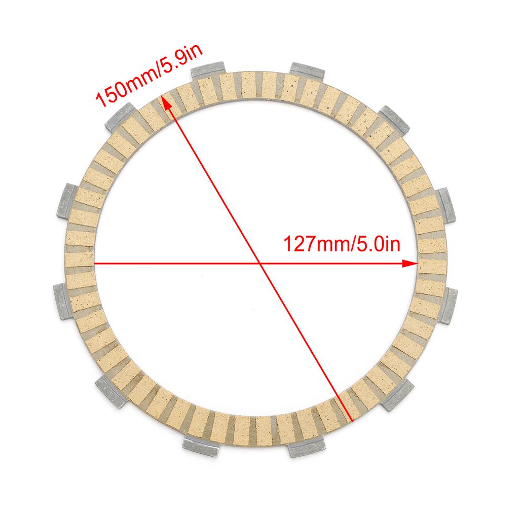 Clutch Friction Plate Kit Fit for Suzuki 21441-31J00 DL1050 V-Strom 1050 20-24