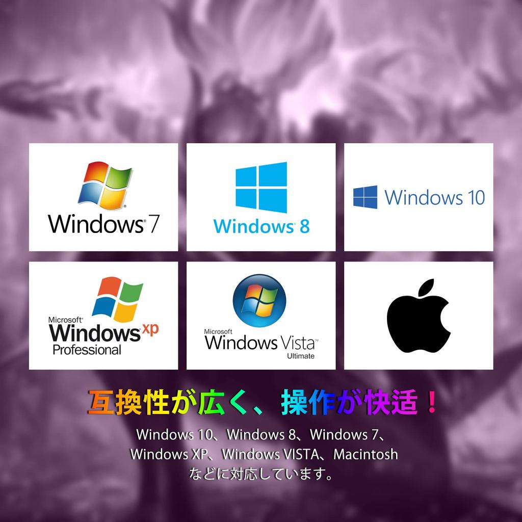 CHONCHOW Work Keyboard and Mouse Set, Japanese Layout, Illuminated, Quiet, Tenkeyless Gaming Keyboard with [No Conversion][Conversion] Keys, Cute,