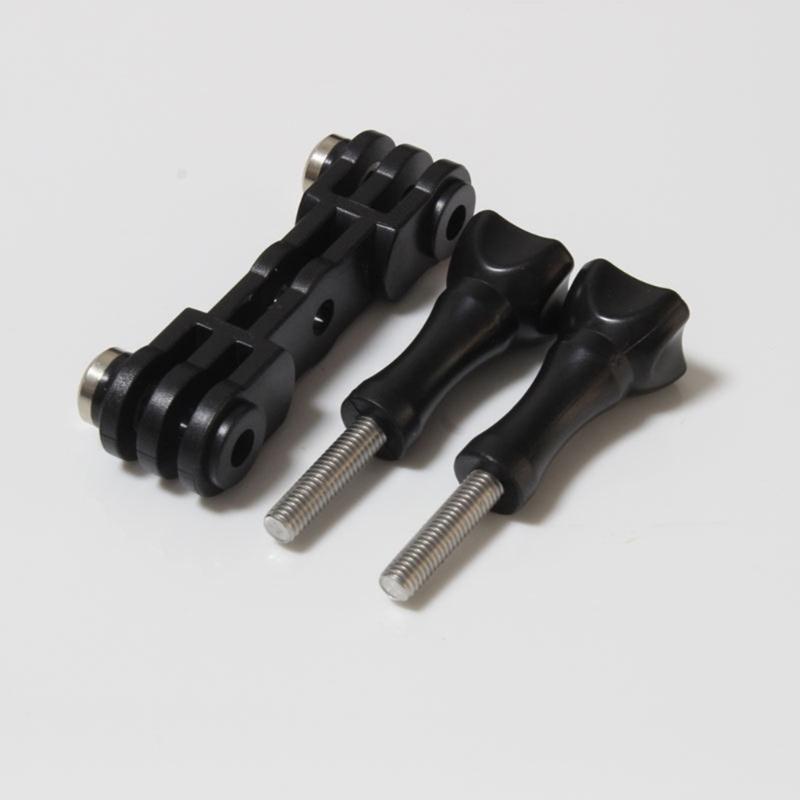 High Strength Double Mount Twin Adapter For 360 X2 X3 Action Camera Mount Adapter Support Photography Accessories