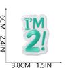 Children'S Birthday Party Embroidery Cloth Sticker Bag Decoration Little Dinosaur Patch Sticker Cartoon Cake Candle Embroidery Stamp Ironing