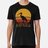 Australia Retro Vintage Sunset Bin Chicken TShirt Made In Australia Unisex T-Shirt