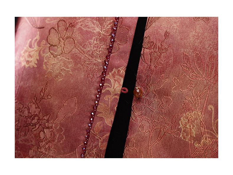 2026 Spring High-End Chinese Jacquard Vest Suit: Light Luxury Mother's Wear
