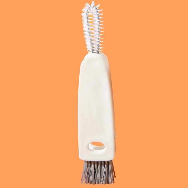 2/4PCS Carrot Cup Brushes Long Handle Kettle Bottle Mouth Nipple Cleaning Brushes Household Cup Cleaning Tools Kitchen Cleaning