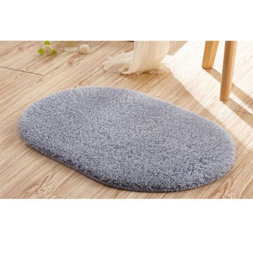 Floor Mat 30*50cm Plush+Spandex Kitchen Bedroom Non-slip Comfortable Touch
