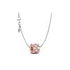 Pandora Transparent With Pink Sparkling Charm Women Jewelry 788487C01