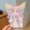 2pcs/set Extra Large Butterfly Hairpin Flower Shake Tassels Floral Hair Clips Silk Hanfu Headdress Hair Accessories