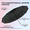 Strong Windproof Automatic Umbrella 48Bone Reinforced Sunproof  Brolly Folding Umbrella  Sunshade