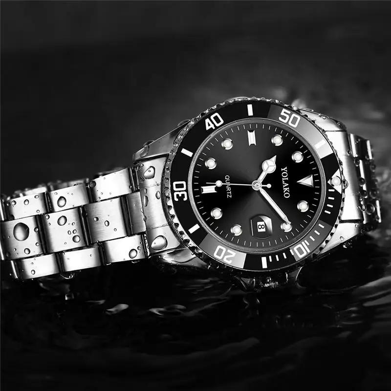 Sales Mens Watches Top Brand Luxury Men Fashion Stainless Steel Date Sport Quartz Analog Wrist Watch
