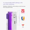 MelGeek MADE68 Air Wired US English Hall Effect Magnetic Low Profile Gaming Rapid Hot RGB Snap Tap Adjustable Online HIVE Customization Keyboard,
