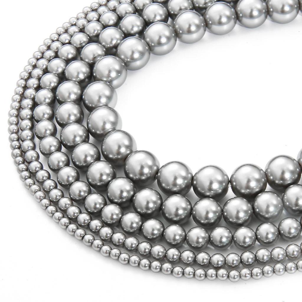 Handmade High-Gloss Imitation Pearl Beads for DIY Jewelry & Accessories