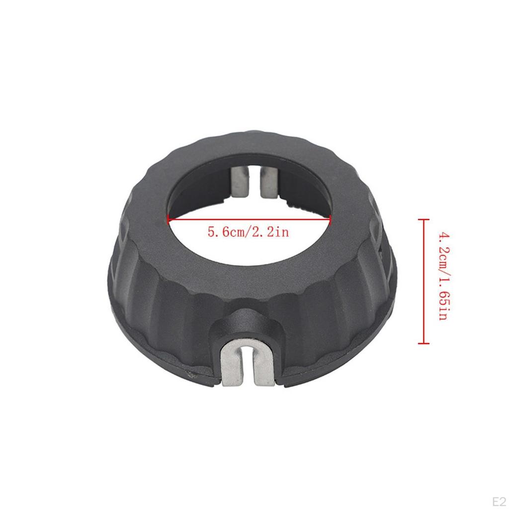 2 Pieces Trimming Machine Head Cap Eyelet Sleeve Professional Solid Construction Spare Part for