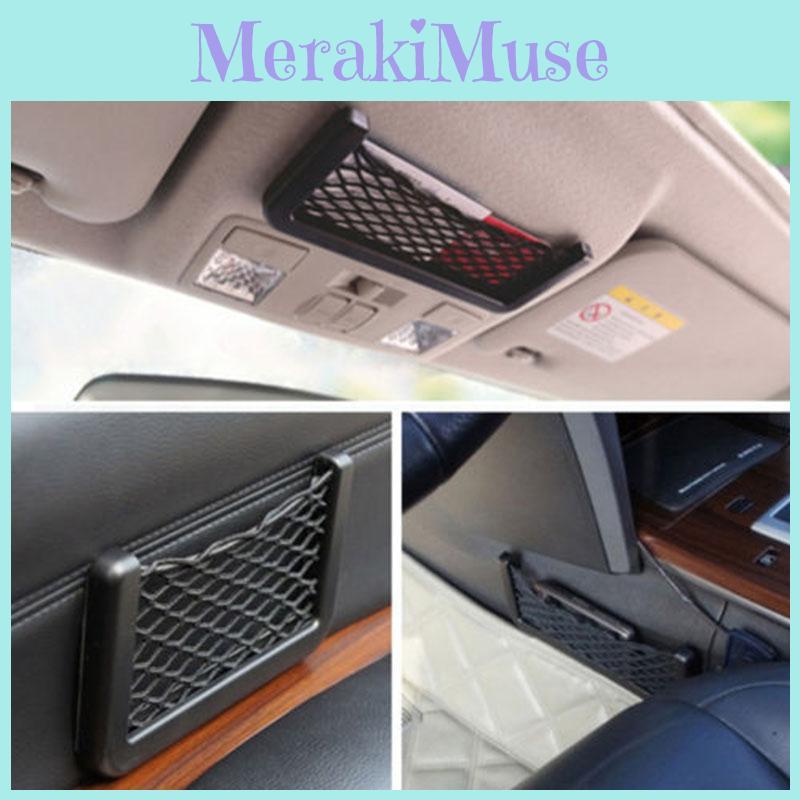 Premium Quality Universal Car Seat Side Back Net Storage Bag With Timeless Design