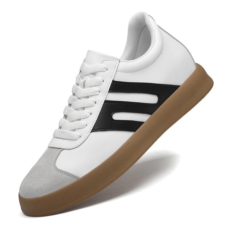 Fashion Classic Flats Men Lace-Up Mens Sneakers Men's Tenis Masculino Shoes Genuine Leather Skate Shoes Men New Fashion Casual Shoes