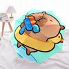 Capybara Themed Travel Umbrella-8 Ribs Automatic Opening and Closing, Portable Folding Design, Compact and Stylish Umbrella Suitable for Out