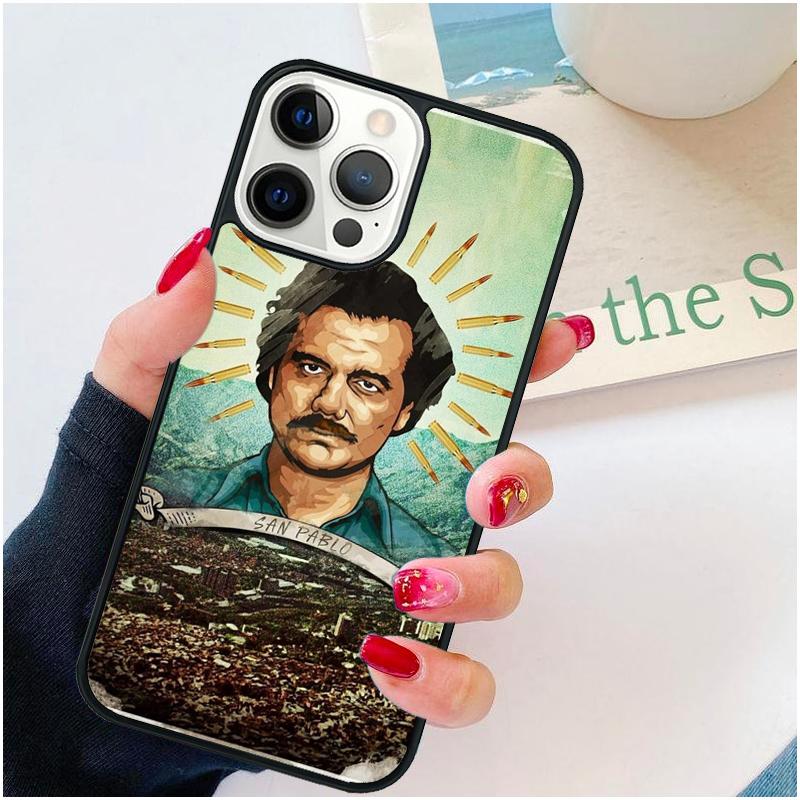 Narcos TV Series Pablo Escobar Phone Case For iPhone 17 Air 16 16e 15 14 plus 11 12 13 Pro max Bumper Shell Cover coque