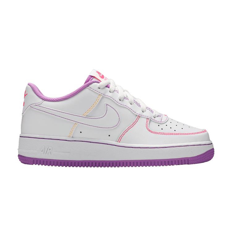 Nike Air Force 1 07 Low GS Contrast Stitch - Fuchsia Glow 35.5