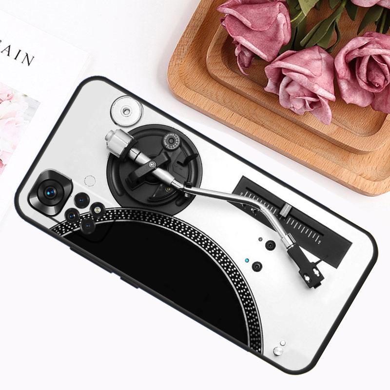 

Vinyl DJ Record Art Case For Xiaomi Redmi Note 9 10 11 12 13 14 Pro 9S 10S 11S 12S Redmi 14C 13C 10C 12C Cover Redmi Note 14 Pro 5G