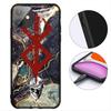 Berserk Guts Protective Cover for Samsung Galaxy Note 20 9 10 S8 S10 Lite S9 Plus A54 A53 A21S S10E A17 Phone Case