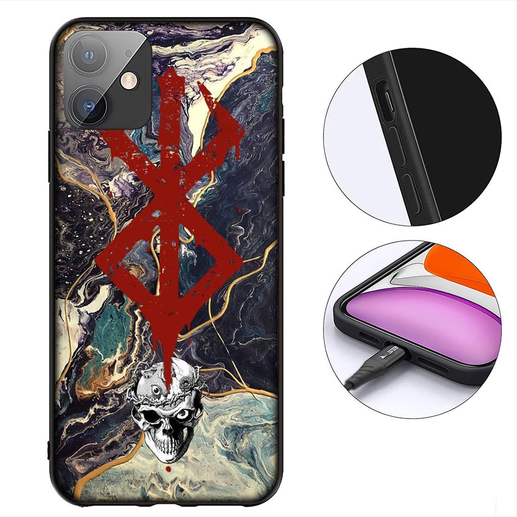 Berserk Guts Protective Cover for Samsung Galaxy Note 20 9 10 S8 S10 Lite S9 Plus A54 A53 A21S S10E A17 Phone Case