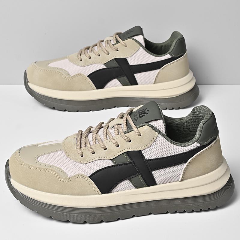 Fashion Men's Suede Leather All-Match Casual Shoes Classic Sneakers Comfortable Skateboard Footwear Fashion Versatile Vulcanize Footwear