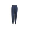 Knitted Sweatpants Men's Navy Blue Moderate Cuffed Pants IP4906