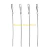F26C 4Pcs Sewer Drain Cleaning Brush,Bendable Sink Overflow Drain Brush for Bathroom Sewer Hair Catcher Flexible Pipe Cleaner