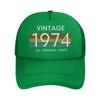 Vintage  All Original Parts Design Mesh Baseball Caps Unisex Women Retro Sun Breathable Snapback Caps Dad Spring Hats