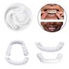 Lower Teeth Upper Dental Veneers Denture Tooth Cover Simulati Set