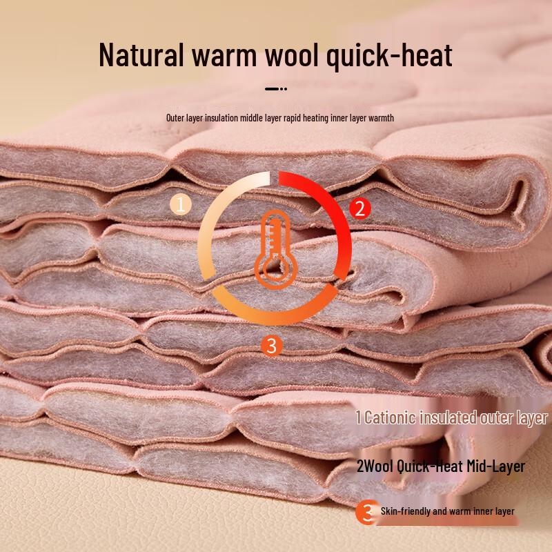 Yuzhaolin Girls' Thermal Fleece-Lined School Pants