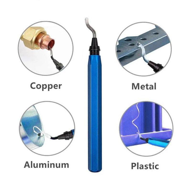 Metal Repair Deburring Tool Kit Rotary With Blade Remover For Plastic Copper Wood Cutting Hand Tools
