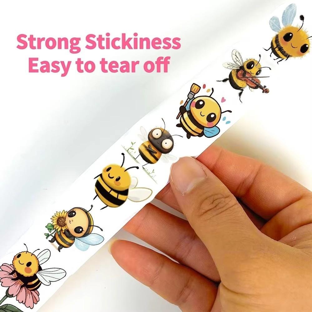 DIY Bee Stickers Waterproof Decoration Sticker Guitar Sticker Decor for Water Cup Computer