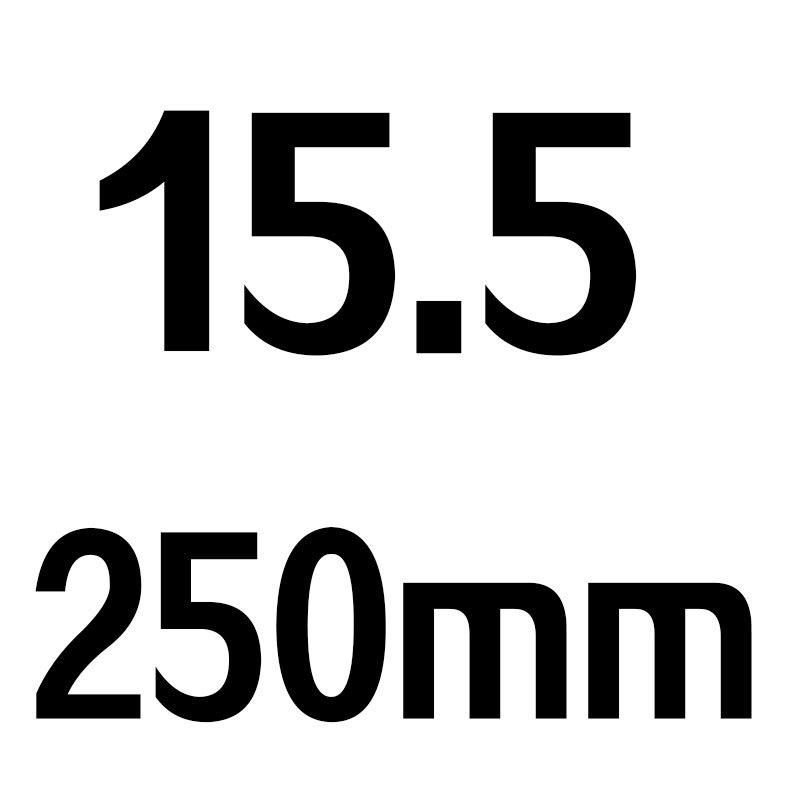 High-Speed Steel Parabolic Deep Hole Drill Bit, 250mm Long, 2-16mm Diameter, Straight Shank