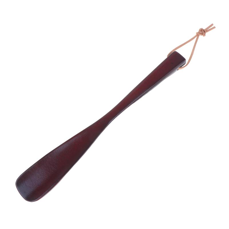 Long Handle Wooden Shoehorn Hanging Shoe Horn Easy Remover Shoehorn Lifter Easy On Off Wood Seniors Put On Shoes Tools