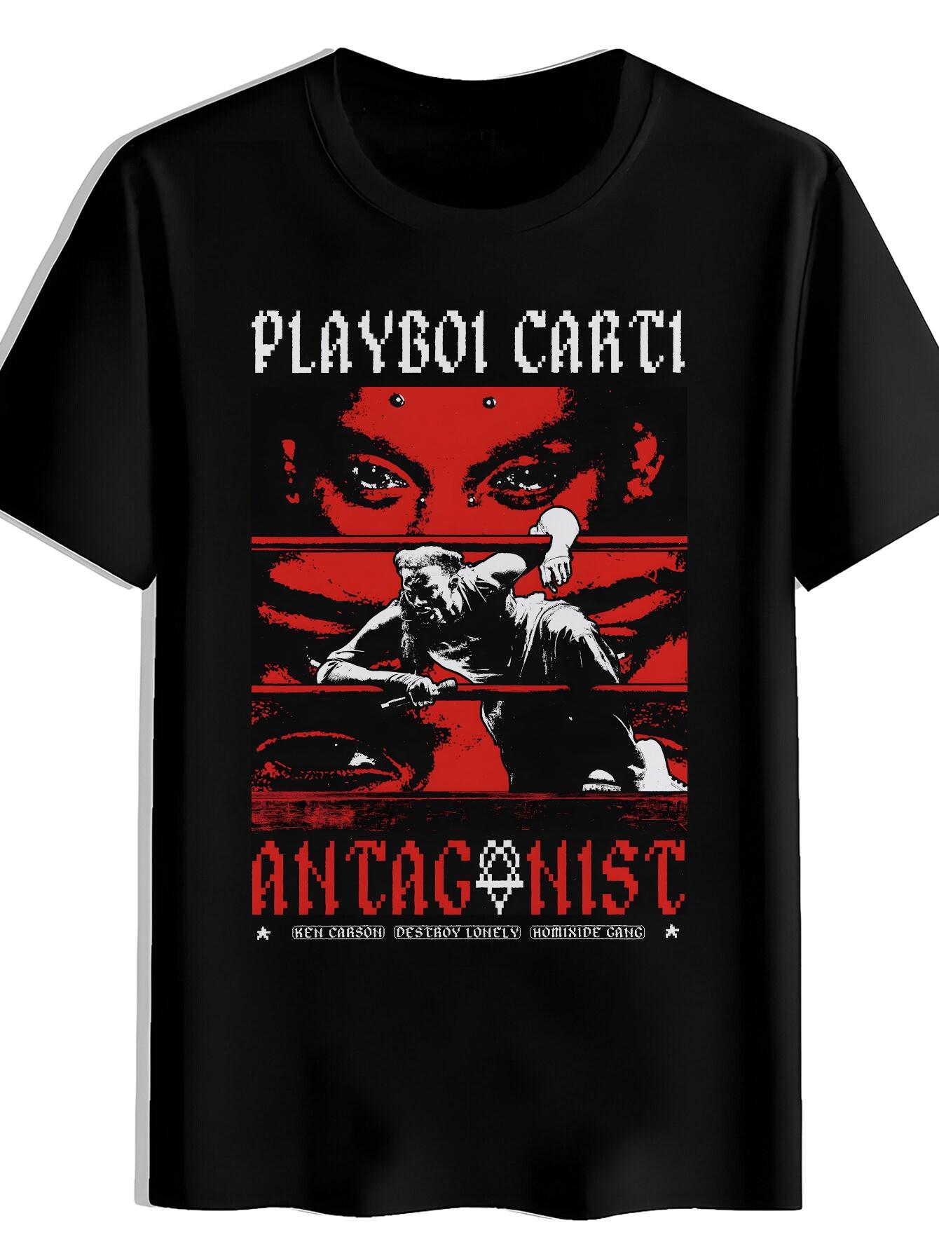 T-shirt of Rapper Print L
