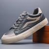 Fashion Men Casual Shoes Classic Leather Fashion Men Wear-Resistant Sneakers For Men Walking Shoes New Comfort Flat Shoes Male SS25871