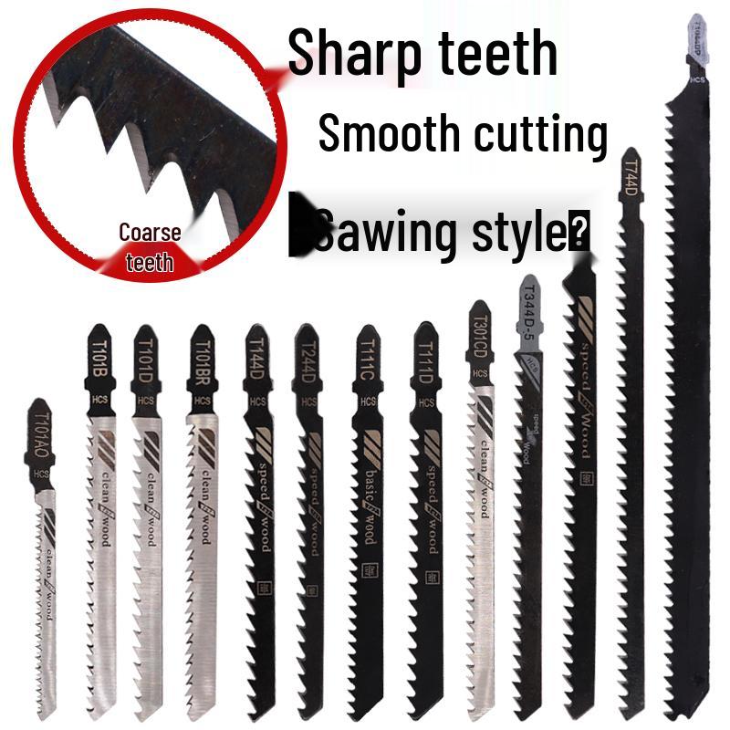 Curved Woodworking Aluminum Saw Blade: Fine, Coarse, Straight & Reciprocating Teeth for Electric Saws