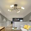 6/8 głowice LED lampa sufitowa do salonu Nordic światło kopuły oświetlenie do dekoracji domu oświetlenie naturalne żyrandol;