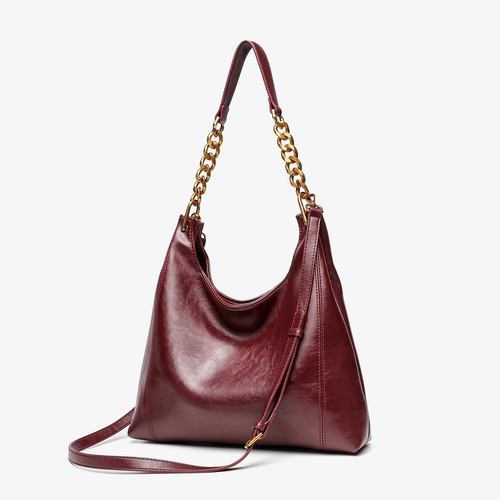 Tote Bag, Women's Large-capacity Commuter Underarm Single-shoulder Bag, Crossbody Bag, Chain Bag