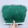 Encryption 8-10Cm Vascular Flannel Edge Clothing Accessories Material Colored Turkey Fluff Skirt Headdress