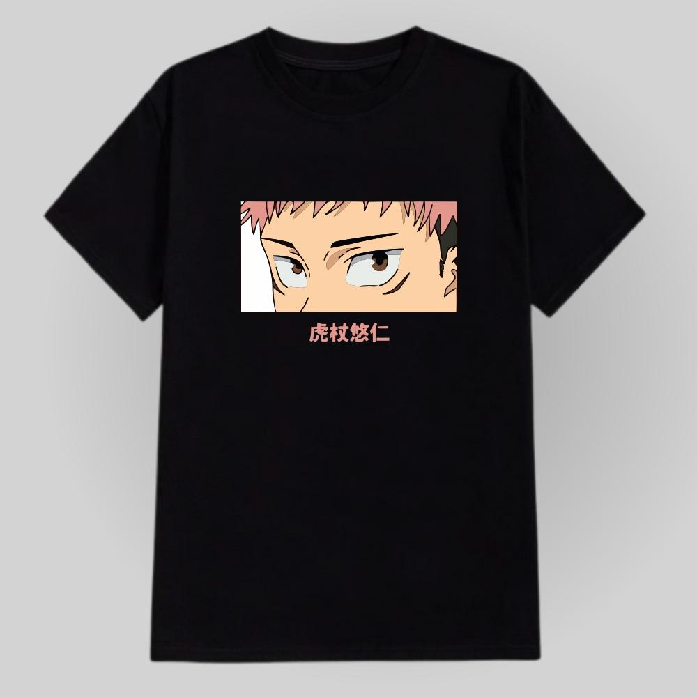 

Japanese Anime Jujutsu Kaisen Men Women Summer T-shirt Oversized Retro Short-sleeved Casual Comfortable Loose Harajuku Street 4XL