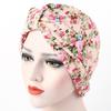 European & American Pastoral Floral Print Beanie - 5 Colors Available