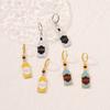 Autumn Explosion Light Luxury Dripping Oil Letter Wine Bottle Cute Temperament Versatile Fashion Yiwu Jewelry Women