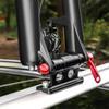 Bike Fork Mount, Car Roof Rack Carrier, Bicycle Rear Wheel Rack Bike Stand Accessories Aluminum Alloy Bicycle Front Fork Fixed Clip
