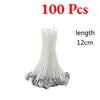 New 100Pcs Cotton Candle Wicks Smokeless Wax Pure Cotton Core DIY Candle Making Pre-waxed Wicks Party Supplies 7/9/15/20cm