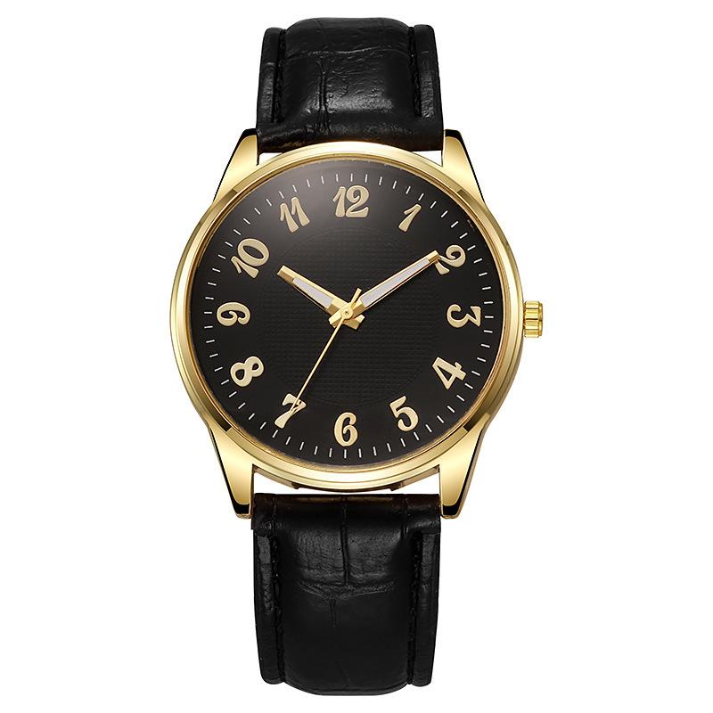 

Minimalist Luminous Watch for Men Leather Business Wristwatch Quartz Watches
